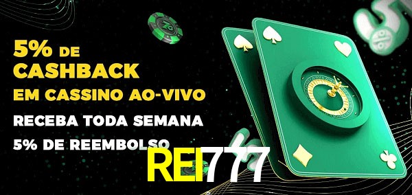 Promoções do cassino ao Vivo REI777